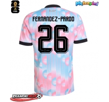 Belgia Matias Fernandez-Pardo #26 Koszulka Wyjazdowa MŚ 2026 Krótki Rękaw